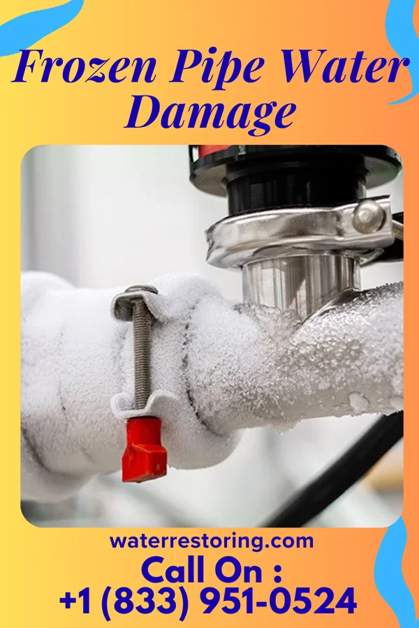 Frozen Pipe Water Damage in Granville, WV